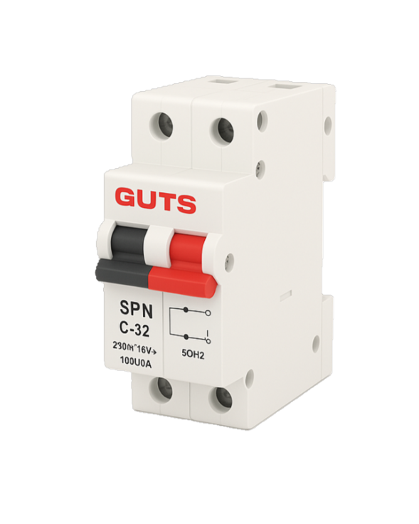 MINIATURE CIRCUIT BREAKER B' CURVE - SPN